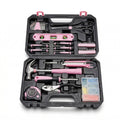 Pink Household Tool Kit with Carry Case