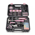 Pink Household Tool Kit with Carry Case