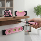Pink Household Tool Kit with Carry Case