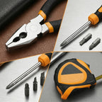 Compact Household Tool Kit with Carry Case