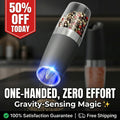 Last Day Sale!🔥 50% OFF Premium Gravity Salt & Pepper Grinder Set - Arthritis Friendly
