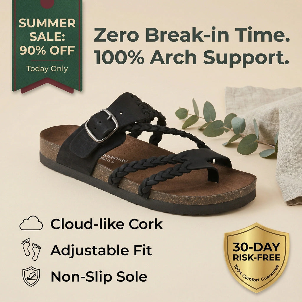 Hand-Braided Artisan Sandal – Pain-Free Support for Every Step| 90% OFF🔥 Last Day Sale