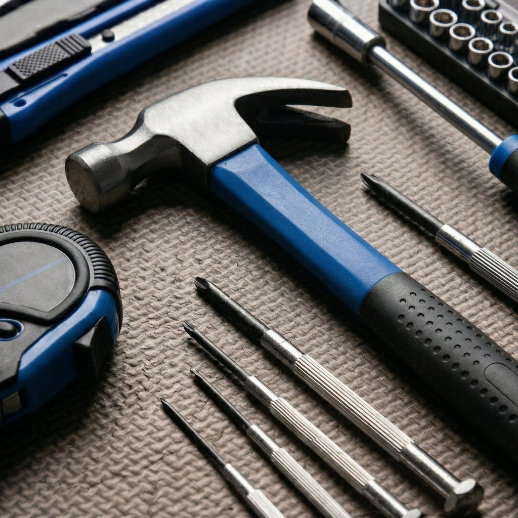 Compact Household Tool Kit with Carry Case