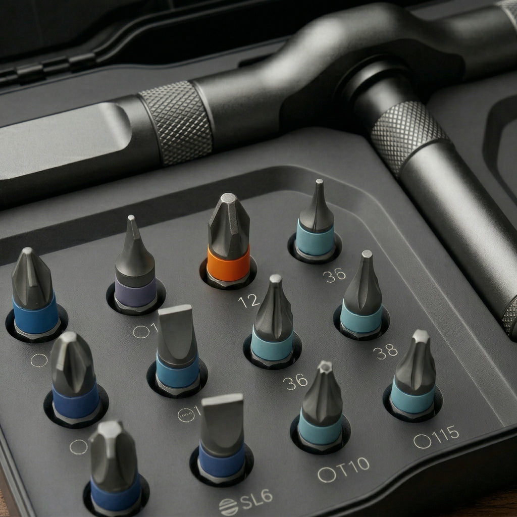 T-Handle Precision Driver Bit Set with Storage Case