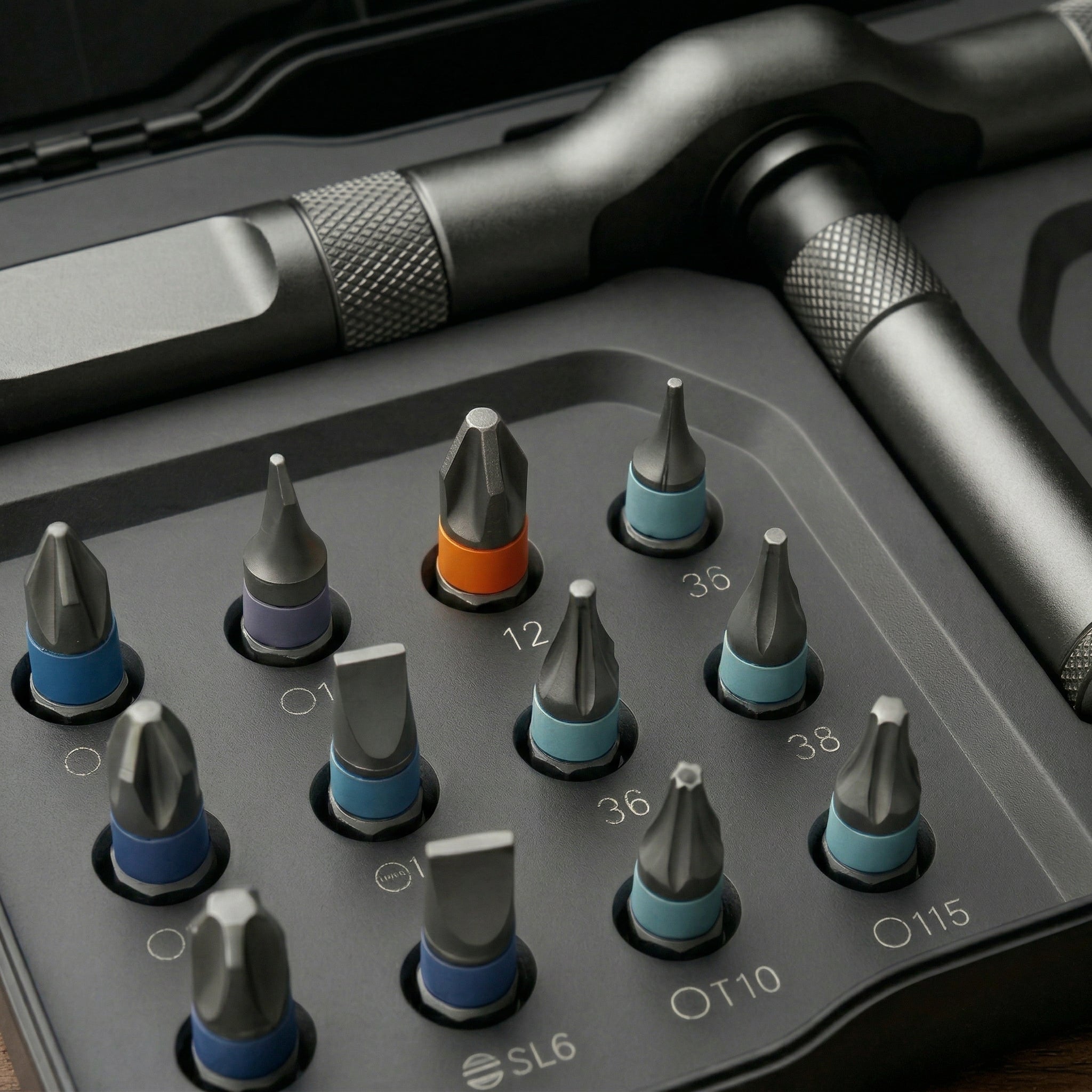 T-Handle Precision Driver Bit Set with Storage Case