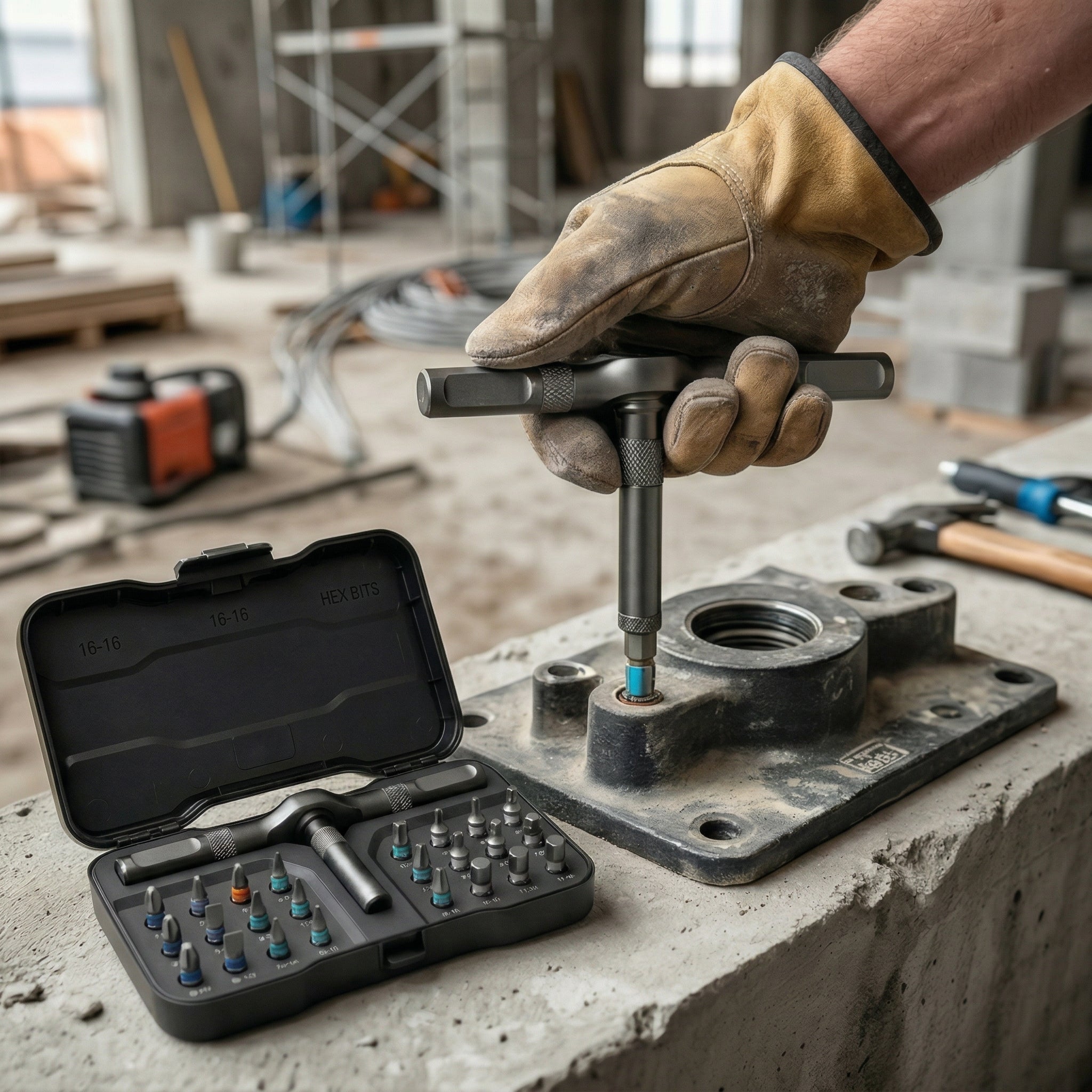 T-Handle Precision Driver Bit Set with Storage Case