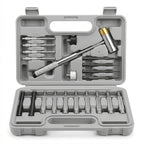 Precision Pin Punch and Small Hammer Set with Carry Case