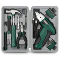 Compact Cordless Screwdriver Tool Kit with Carry Case
