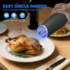 Last Day Sale!🔥 50% OFF Premium Gravity Salt & Pepper Grinder Set - Arthritis Friendly